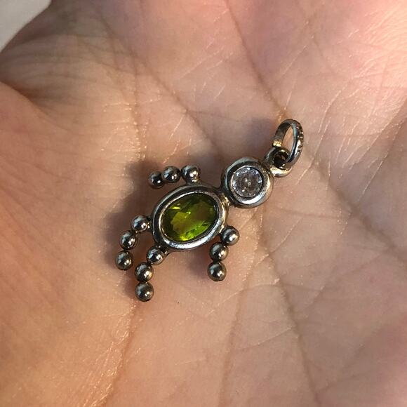 Vintage 90s - y2k Kids Son Boy Keepsake Birthstone August Pendant - Picture 7 of 7